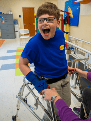 Brody at MUSC Children's Therapy