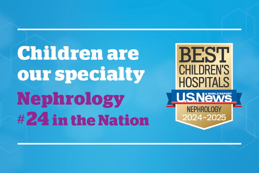 Best Children's Hospitals US News & World Report | Nephrology | 2024-2025